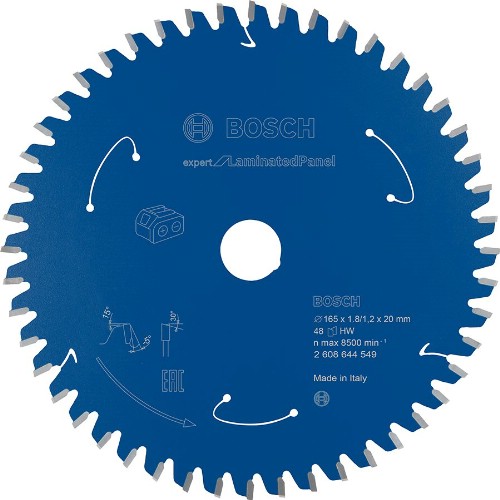 Sirkelsagblad BOSCH Expert for Laminated Panel for batterisager