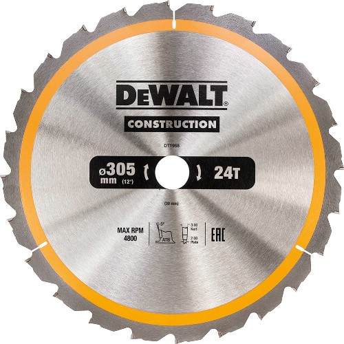 Sirkelsagblad DEWALT Construction