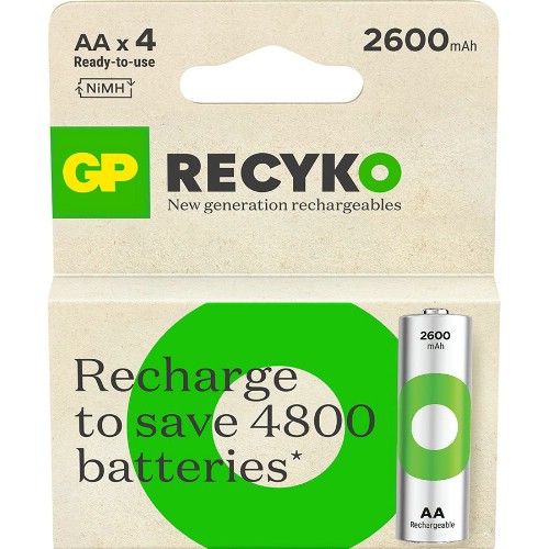 Oppladbare batterier