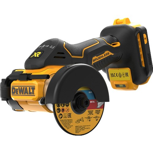 Vinkelsliper DEWALT DCS438N 18 V uten batteri
