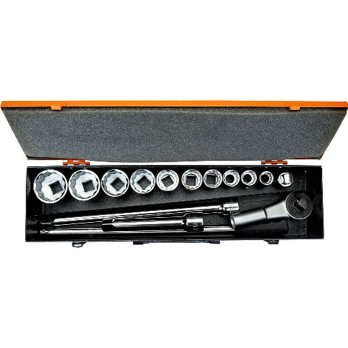 Pipenøkkelsett 3/4" mm 15 deler BAHCO 8845DM