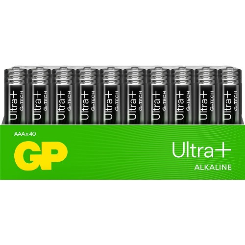 Alkaliske batterier GP Ultra+ G-Tech